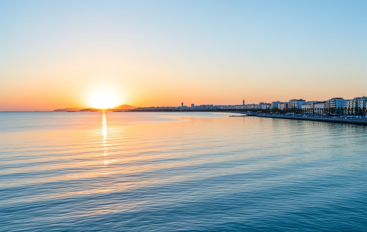 Amanecer en Valencia